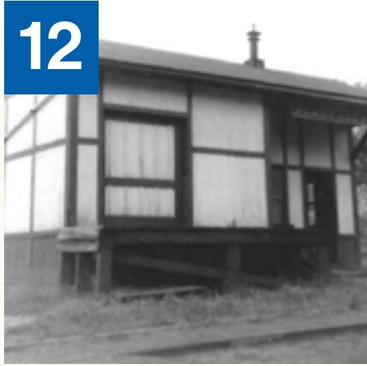 Historic Table Rock Station platform building
